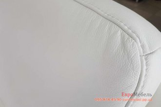 Модерновый кожаный угловой диван